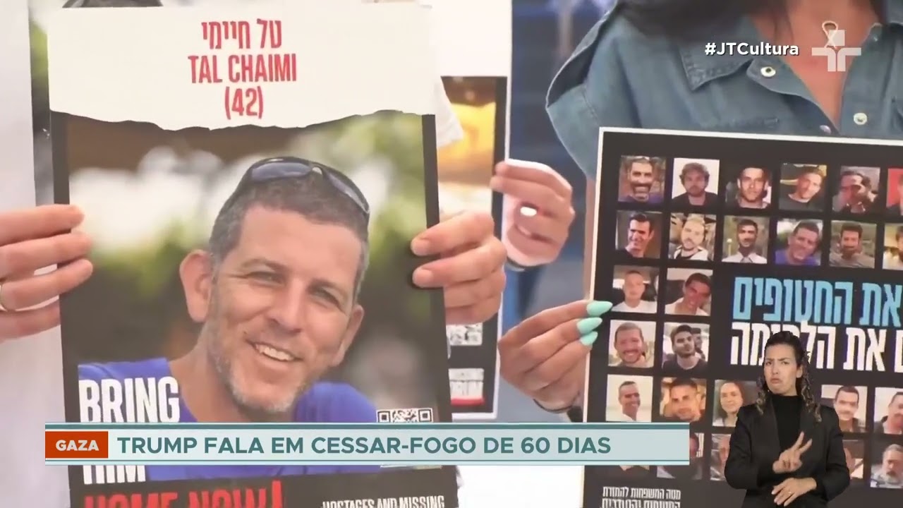 Cessar fogo de 60 dias em Gaza ganha sinal verde de Israel afirma Trump