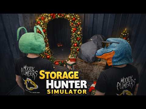 KÖPER EN JUL-CONTAINER I STORAGE HUNTER SIMULATOR MED UFOSXM