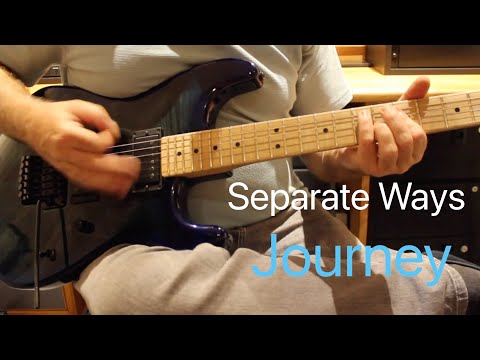 Separate Ways - Journey (Guitar Cover)  #electricguitar #charvel #brunetti #nordvang
