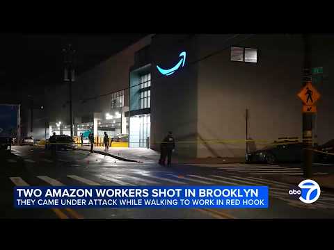 Two Amazon workers shot outside fulfillment center in Red Hook