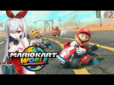 【マリオカート ワールド】マリオの衣装集め&練習!【シア・ラピッド】