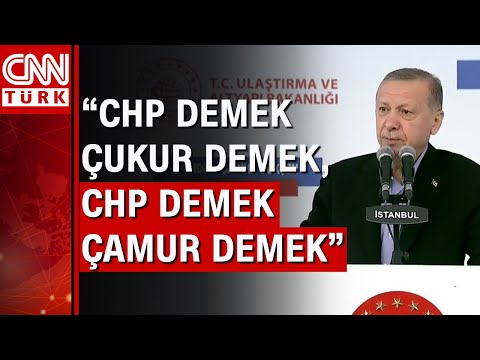 Cumhurbaşkanı Erdoğan, Pendik - Sabiha Gökçen Metro Hattı Açılış Töreni'de konuştu