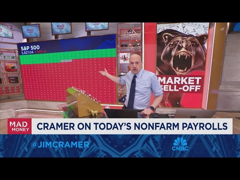 Jim Cramer on today's jobs report and its impact on the markets