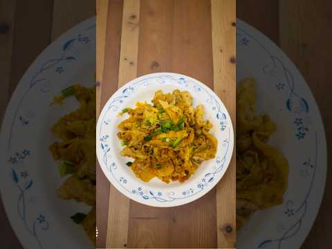 泡菜豬肉炒豆皮