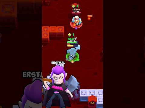 No Move Challenge in Upside Showdown?! #brawlstars #mortis