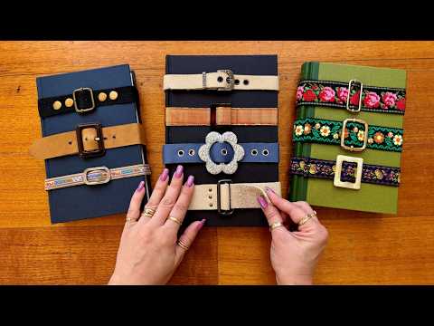 DIY Mini Belts for Journals - Tutorial
