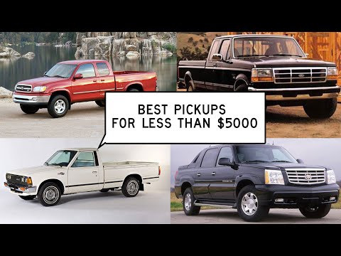 Best Pickups for Less Than $5000: Window Shop with Car and Driver