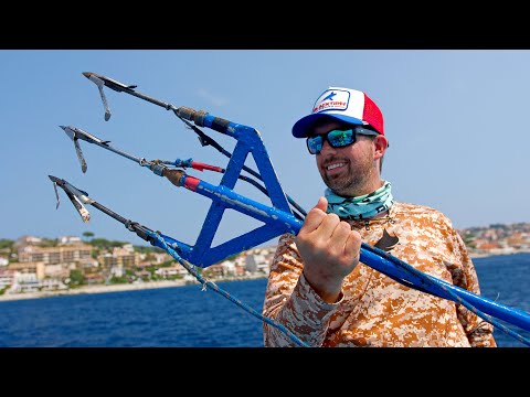 Using Tridents to Catch Swordfish in Italy