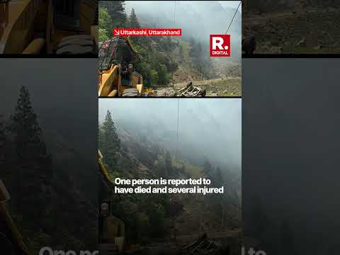 BREAKING: Major Accident In Uttarkashi, Huge Rocks Fall on Road, One Dead, Several injured