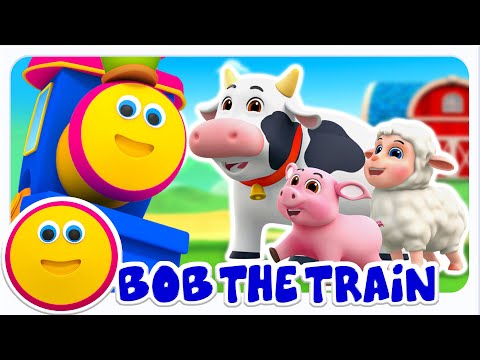 Around the Farm - Animal Cartoon Video & Baby Songs