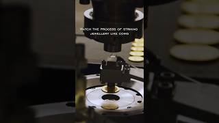 The process of striking jewellery #jewellerydesign #jewellerymaking #royalmint #history #quieyluxury