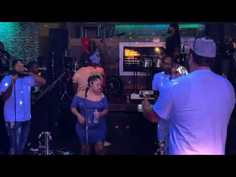 A Few mins of Crank w Perf3ction Band Live ET From Aqua 82821 WDC cranking I’ll Kill You on all DSP