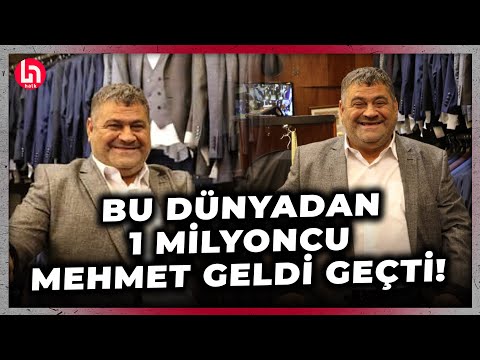 Mersin'in sevilen simalarından 1 milyoncu Mehmet kalp krizi nedeniyle vefat etti...