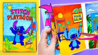 Colorea, vístete y a jugar — ¡El mejor manual de Stitch de bricolaje! 🎨🧩
