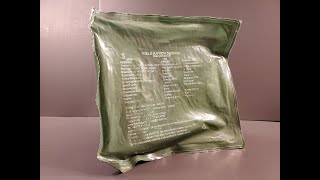 2006 Norwegian Field Ration Wolf Fish Casserole with Prawns Gourmet MRE Review