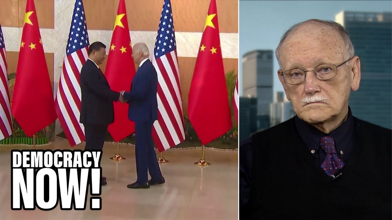 Historian Alfred McCoy: As Tensions Rise over Taiwan, U.S. & China “Edging Ever Closer” to War