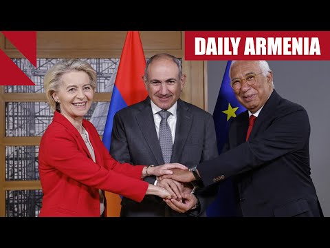 Pashinyan, EU’s top officials discuss Armenia’s territorial integrity in Brussels