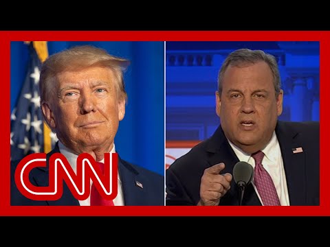 Christie takes up debate time to send Trump a clear message