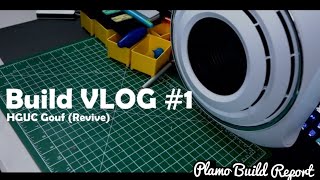 [Build VLOG#1] Nubmarks and Health | HGUC Gouf (Revive) | Plamo Build Report