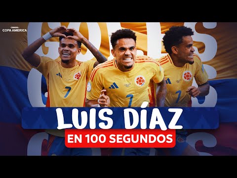 100 segundos de goles de Luis Díaz en la CONMEBOL Copa América™