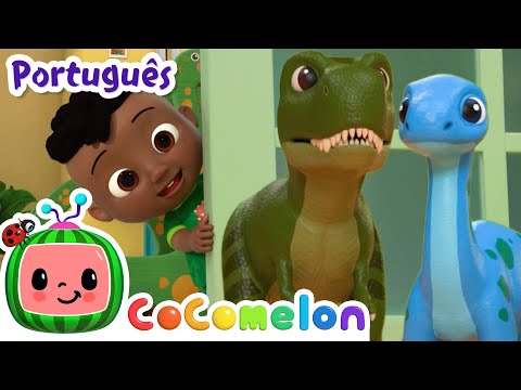 Meus amigos Dinos🦖🦕 | Músicas Infantis e Desenhos Animados em Português | CoComelon!