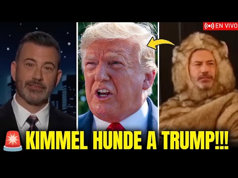 TRUMP EXPLOTA DE FURIA!! KIMMEL SE BURLA DE SU FRACASO con REGRESO ÉPICO