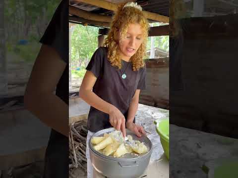 Arepas de yuca o mandioca. #receta #arepasdeyuca