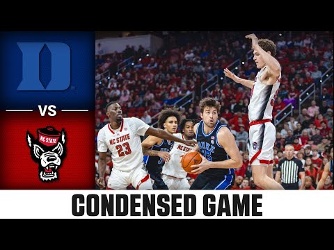 Duke Vs NC State Condensed Game 2023 24 ACC Men S Basketball BVM