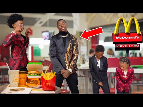 I Made My Family Get DRESSED UP For A Fancy Dinner, Then Took Them To MCDONALD'S! ft.SWOTGdoby Suits