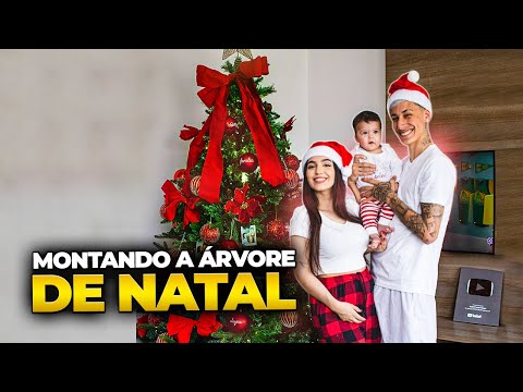 MONTANDO NOSSA 1ª ÁRVORE DE NATAL