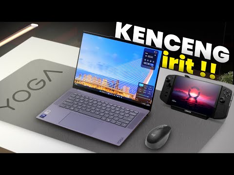 Kenceng, Cakep, Baterai Bisa 27 Jam Lebih... GOKIL !!  | Review Lenovo Yoga Slim 7i Aura Adition