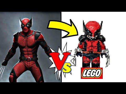 Wolverinepool/ Deadpool & Wolverine Marvel Lego