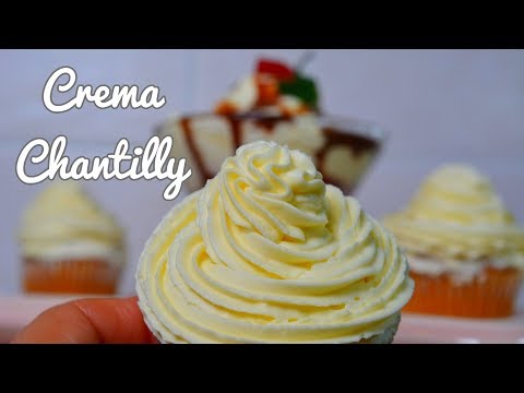 Crema Chantilly FACIL Y RAPIDO