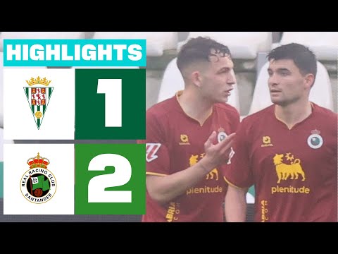 CÓRDOBA CF 1 - 2 R. RACING CLUB I RESUMEN LALIGA HYPERMOTION