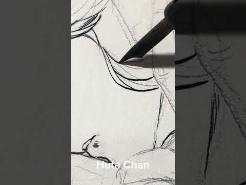 Using traditional Screentones – Mangaka #shorts