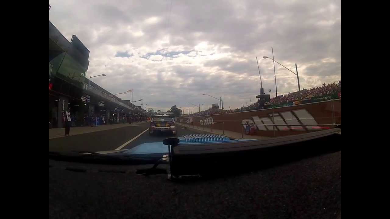 The Doctor doing a lap of Bathurst 2012