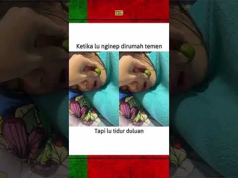 ketika nginep dirumah temen #meme