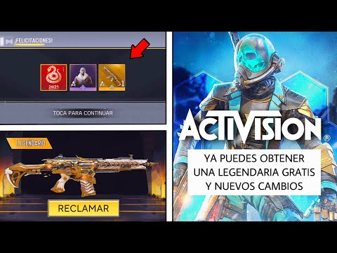 OFICIAL!!! LEGENDARIA GRATIS, SKIN ÉPICA GRATIS, NUEVO EVENTO Y MÁS CAMBIOS EN COD MOBILE