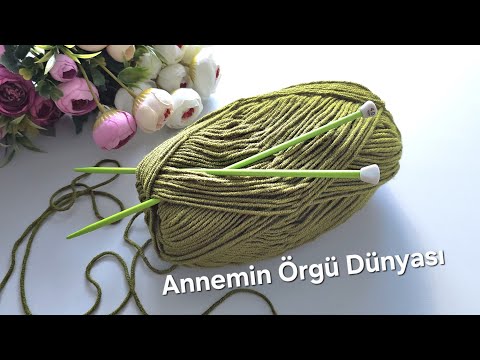 İster yelek, ister hırka, ister battaniye yapın.Çok amaçlı harika örgü modeli #knitting