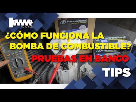 PRUEBA A BOMBA DE COMBUSTIBLE EN BANCO | MOTORMEX