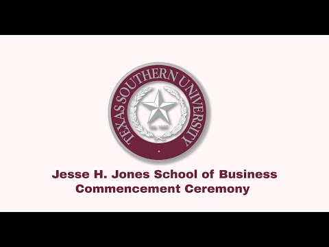 Winter 2020 Commencement - Jesse H. Jones School of Business