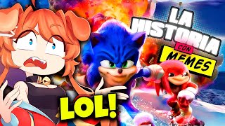 Lilybell reacciona a EL PRISAS 2 - LA HISTORIA CON MEMES de Sonic 2