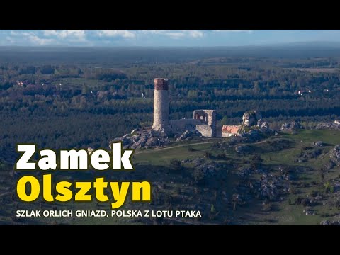 ZAMEK OLSZTYN - Szlak Orlich Gniazd - Jura Krakowsko Częstochowska [4K]