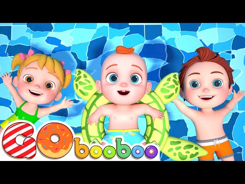 Canción De Natación | Canciones Para Niños | GoBooBoo Canciones Infantiles