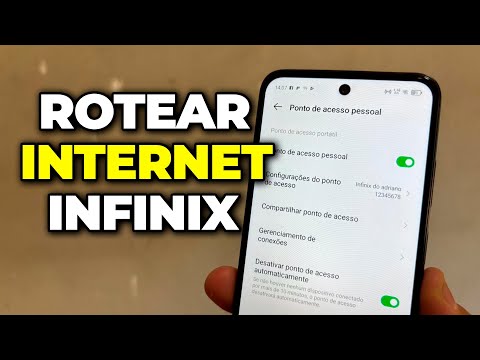 Como Compartilhar a Internet do INFINIX Para Outro Celular!