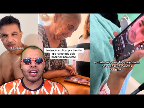 idosas estão sendo vítimas dos sedutores do tiktok