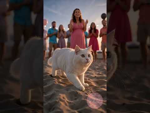 Kitty to the Rescue! 🐱💖💙 Saving the Most Exciting Gender Reveal!