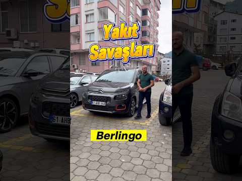 Citroen Berlingo 100km yakıt tüketimi.#araba #otomobil #akaryakıt #berlingo #reklam (marka gözüktü)
