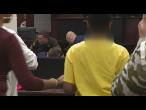 Son of murder victim tries to attack suspect in court
