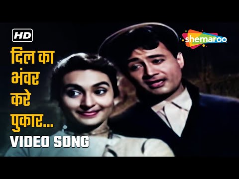 दिल का भंवर करे पुकार | Dil Ka Bhanwar Kare Pukar | Tere Ghar Ke Samne | Mohammed Rafi